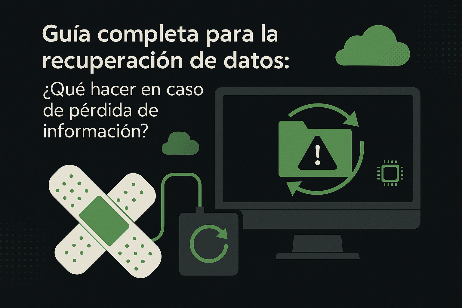 Guía completa para la recuperación de datos: ¿qué hacer en caso de pérdida de información?